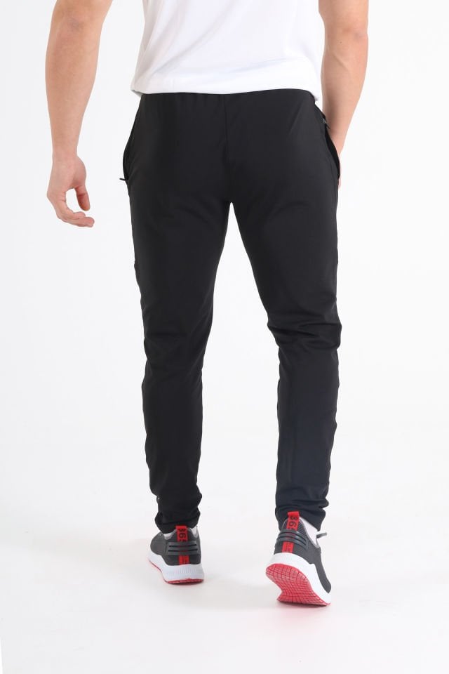 Diadora Elite Kamp Cepli Eşofman Altı Siyah