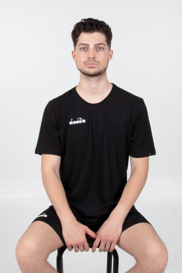 Diadora Bergamo Antrenman T-shırt Siyah