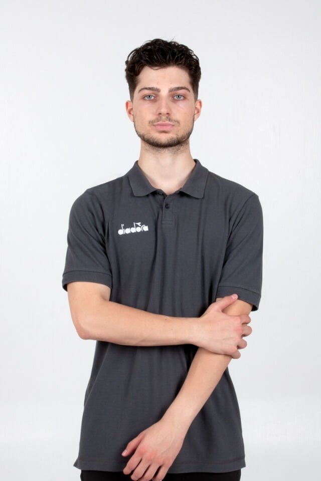 Diadora İmola Kamp Tişört Antrasit