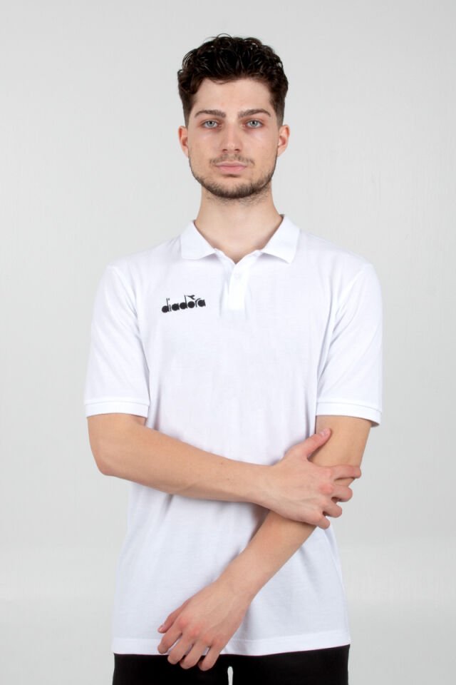 Diadora İmola Kamp Tişört Beyaz