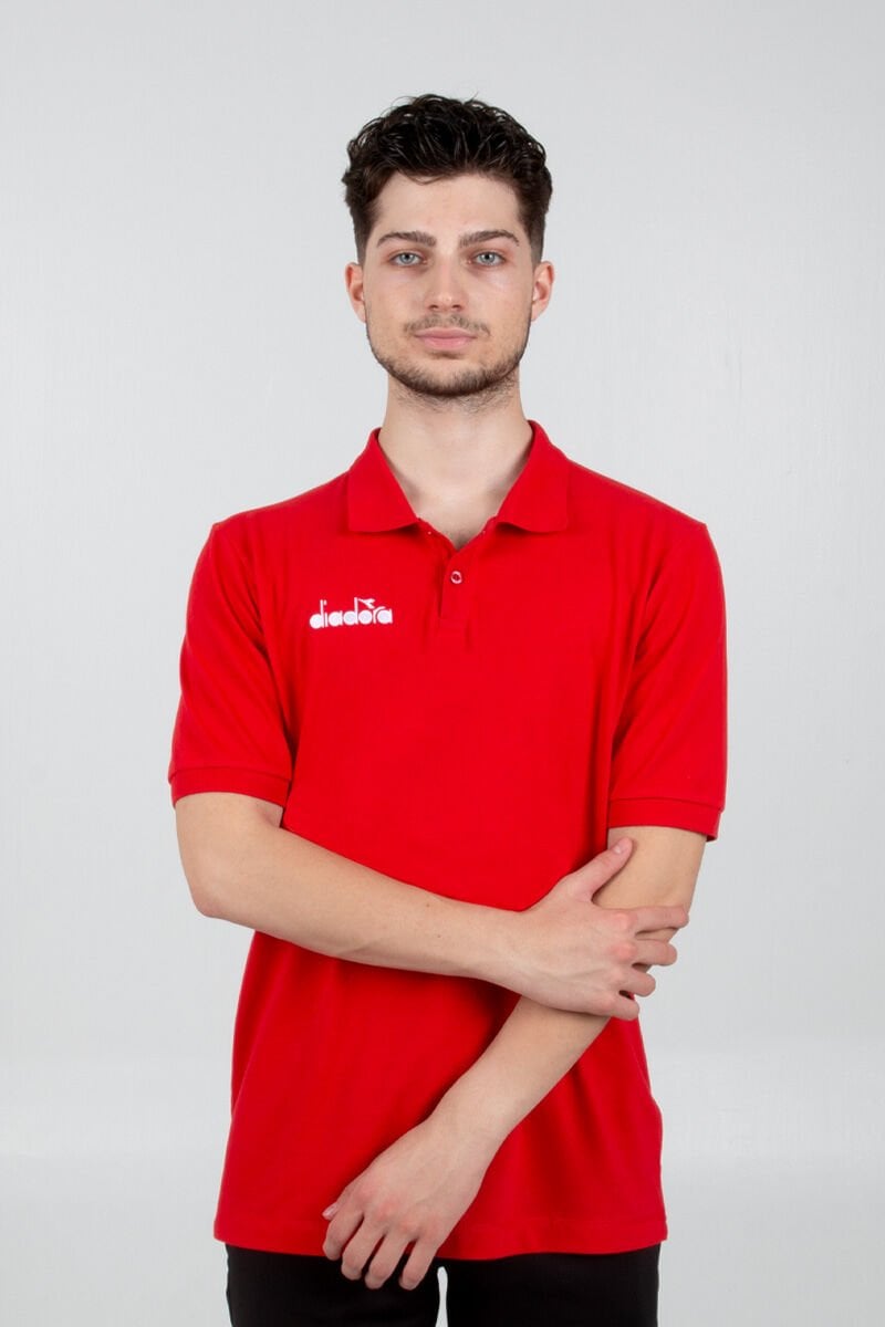 Diadora İmola Kamp Tişört Kırmızı