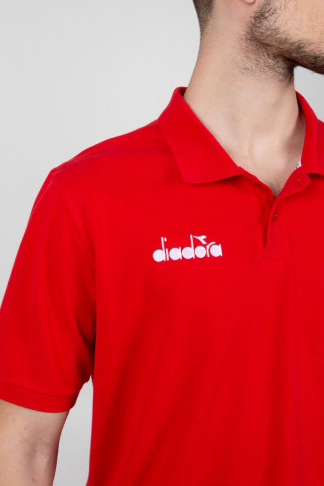 Diadora İmola Kamp T-shırt Kırmızı