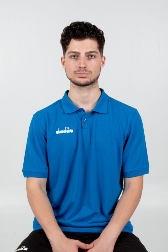 Diadora İmola Kamp Tişört Saks Mavi