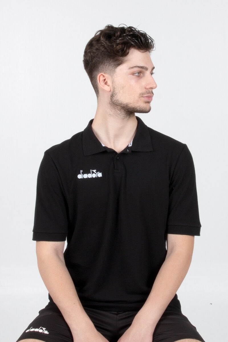 Diadora İmola Kamp T-shırt Siyah