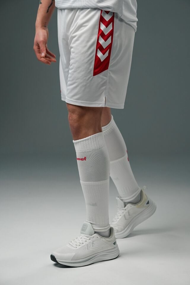 Hummel Milli Takım Beyaz Şort Erkek
