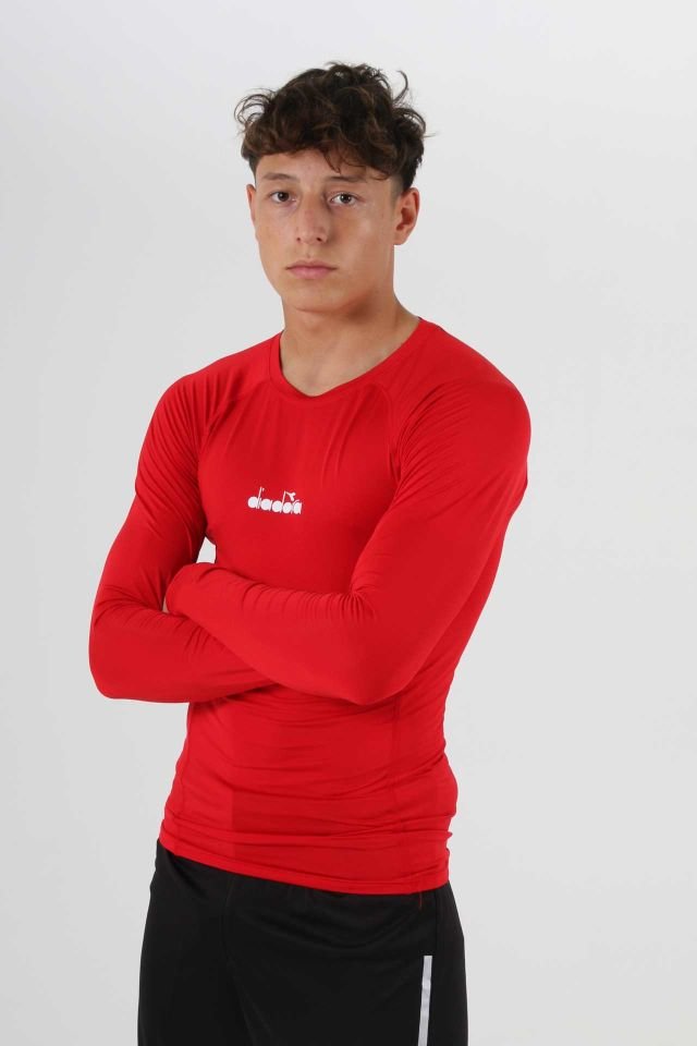 Diadora Pro Uzun Kollu İçlik Kırmızı