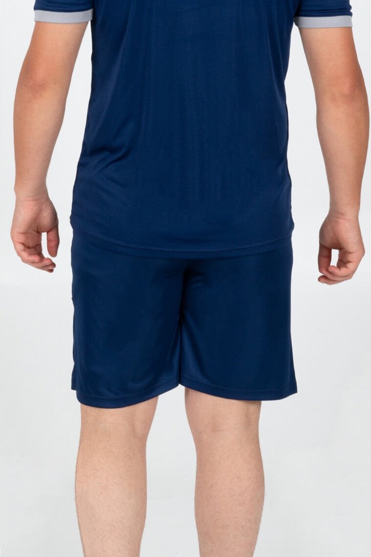 Otantik Cepli Kamp Şortu Lacivert