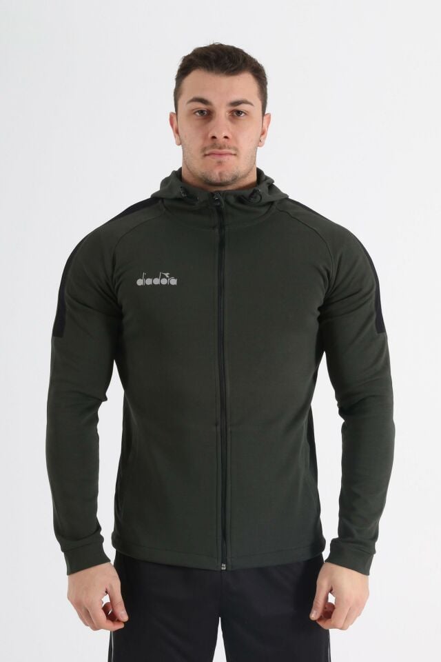 Venüs Kapüşonlu Sweat Yeşil