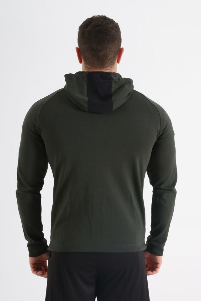 Venüs Kapüşonlu Sweat Yeşil