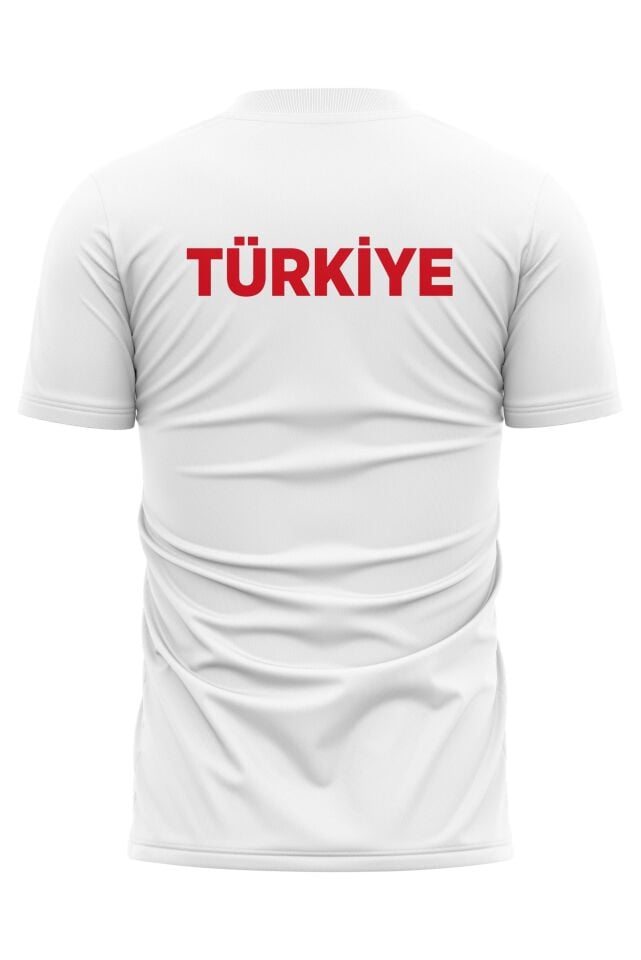 Diadora Bergamo Milli Takım Antrenman Tişört Beyaz