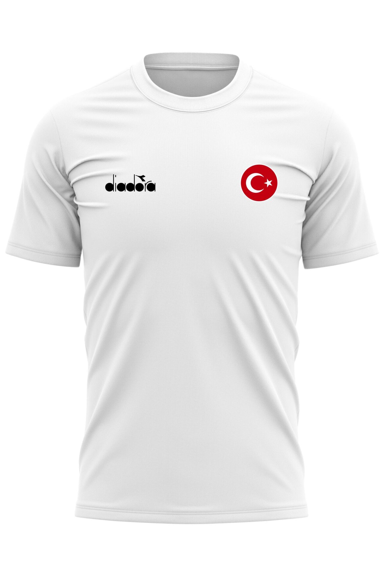 Diadora Bergamo Milli Takım Antrenman Tişört Beyaz