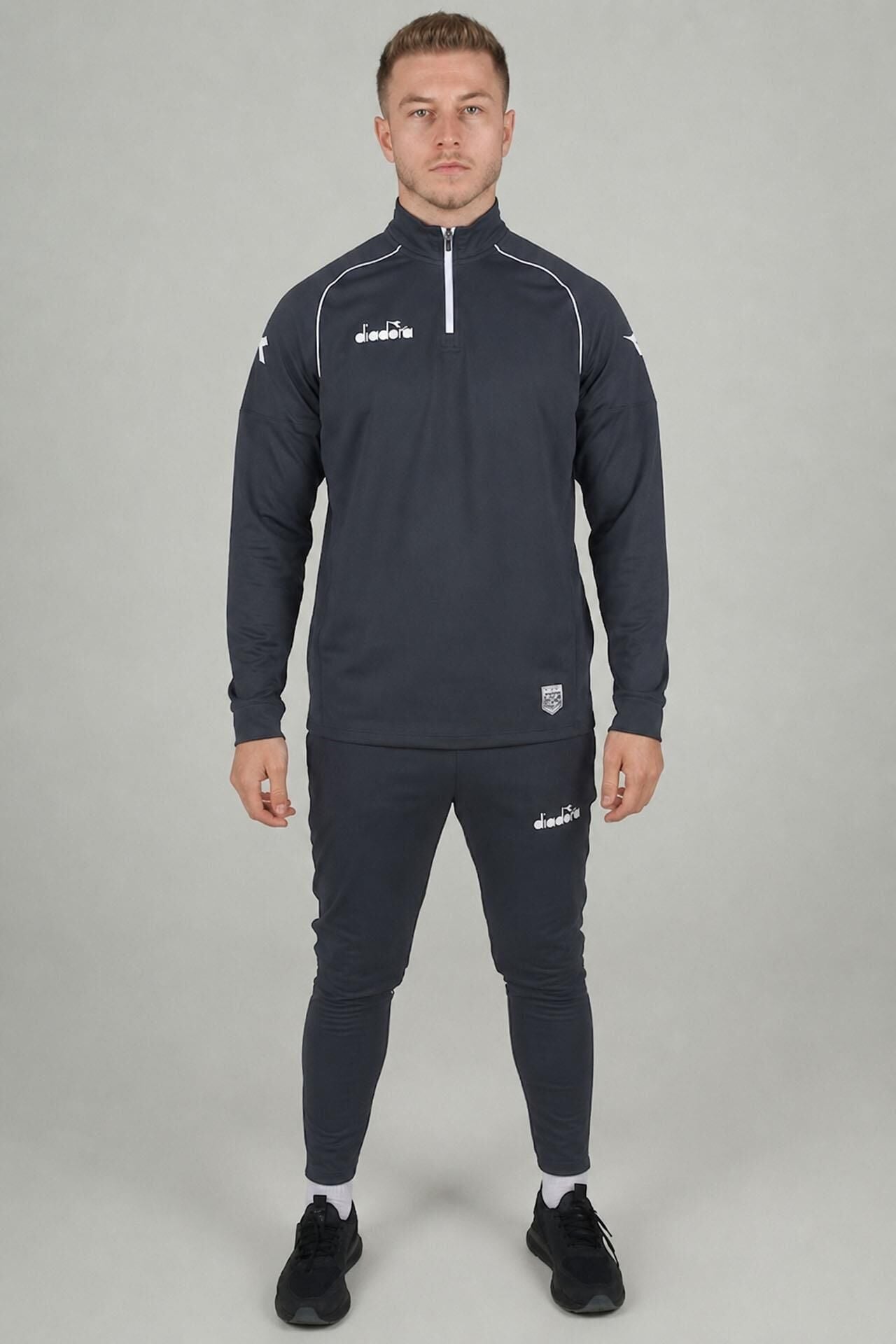 Diadora Core Antrenman Eşofman Takımı Füme