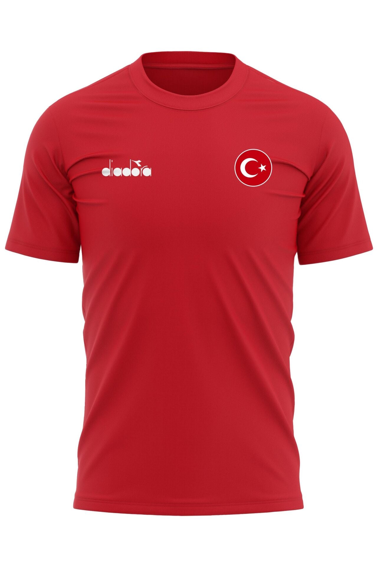 Diadora Bergamo Milli Takım Antrenman Tişört Kırmızı