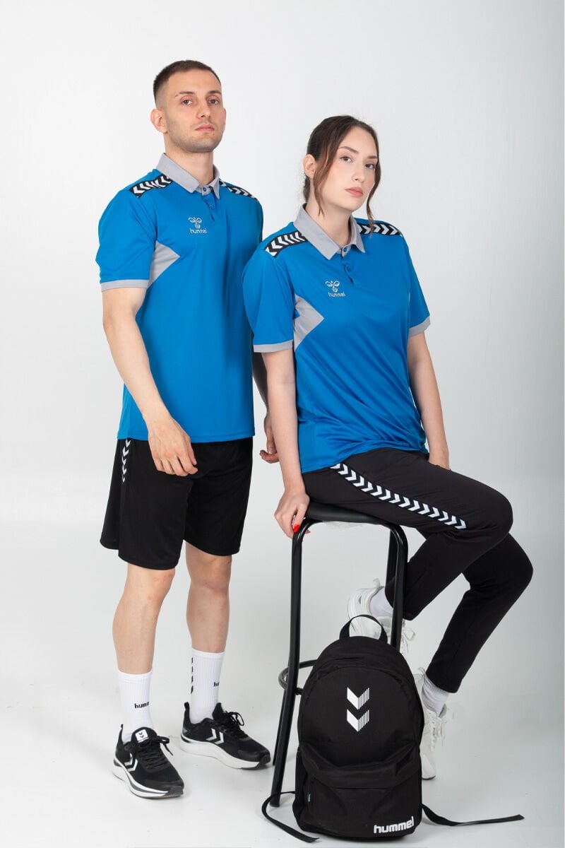 hummel Otantik Kamp Tişört Mavi