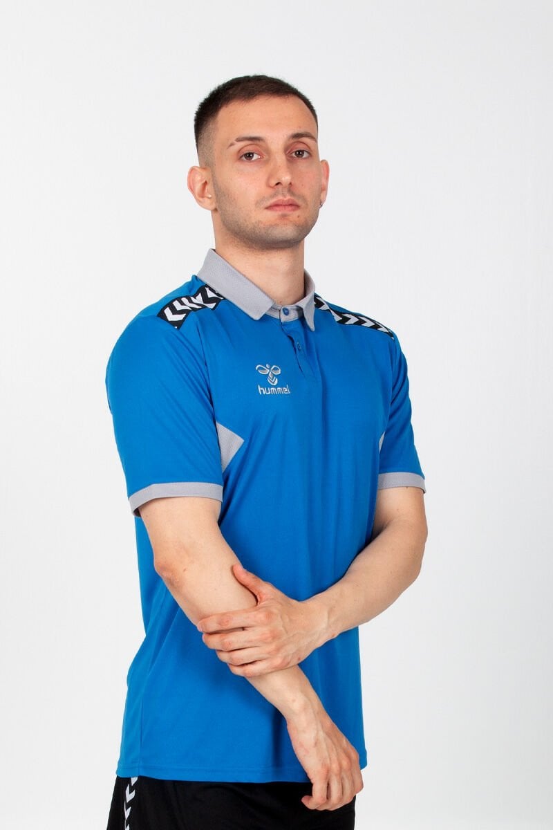 hummel Otantik Kamp Tişört Mavi