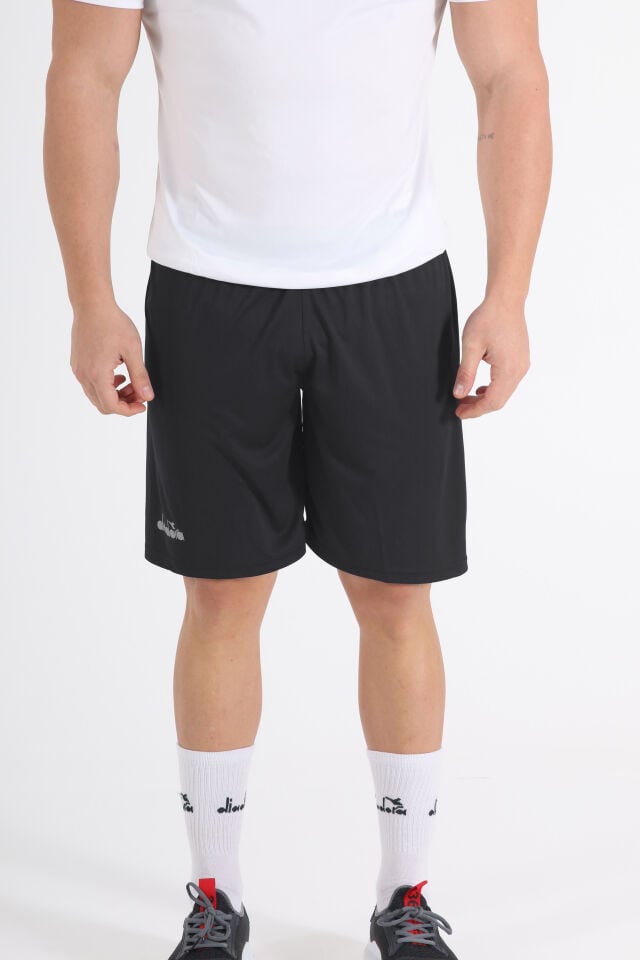 Diadora Düz Antrenman Şortu Gri