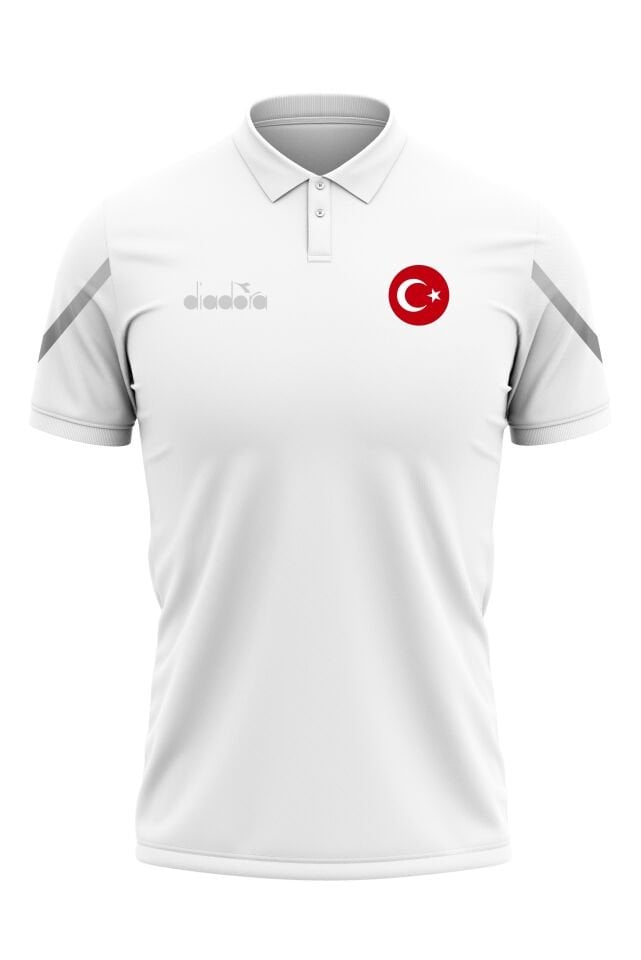 Diadora Alto 25 Milli Takım Antrenman Tişört Beyaz