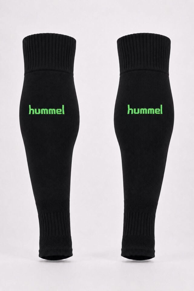 Hummel Target Kesik Futbol Çorabı Siyah/N.Yeşil