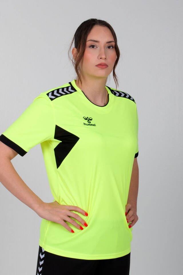 Otantik Antrenman Tişört Neon Sarı
