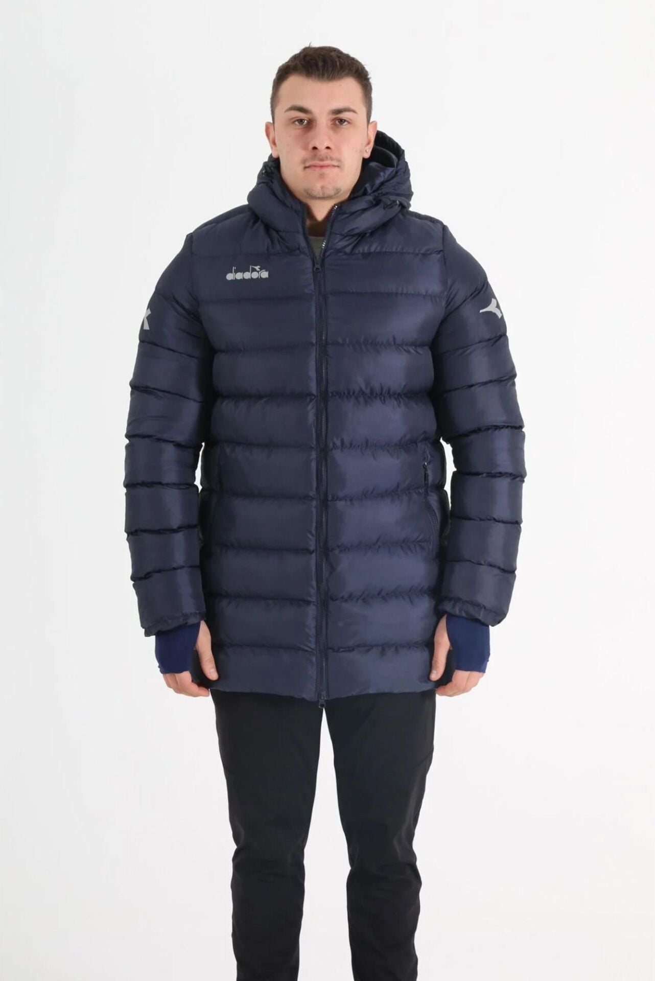 Diadora Motto 23 Anorak Uzun Mont Lacivert