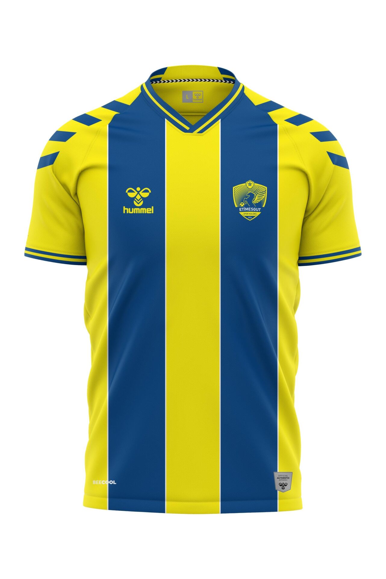 Hummel Etimesgut Spor Kulübü Çizgili Forma 25/26 Tek Üst