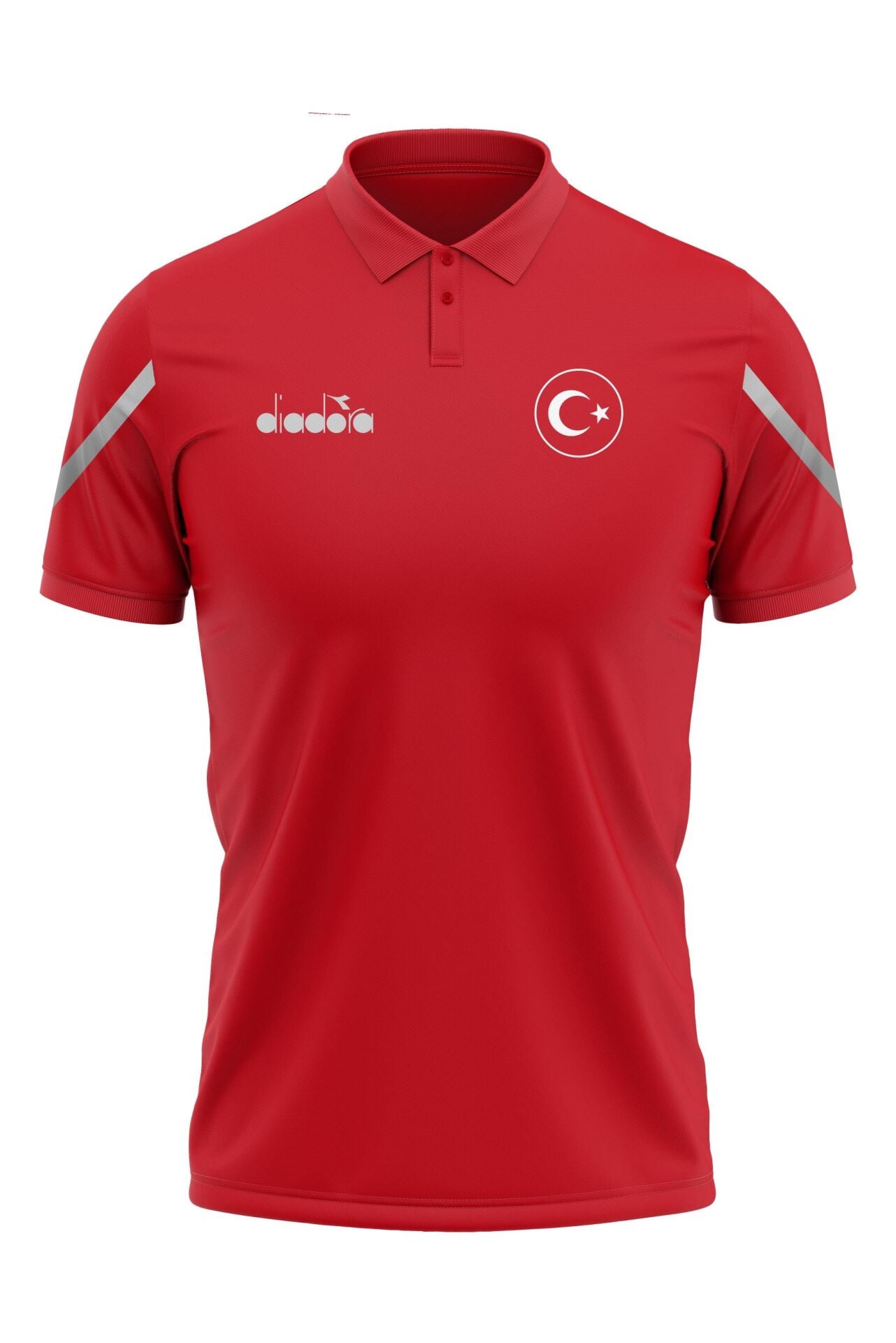 Diadora Alto 25 Milli Takım Kamp Tişört Kırmızı