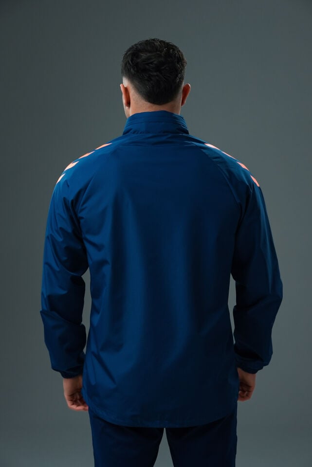Hummel Line Yağmurluk Lacivert-Turuncu