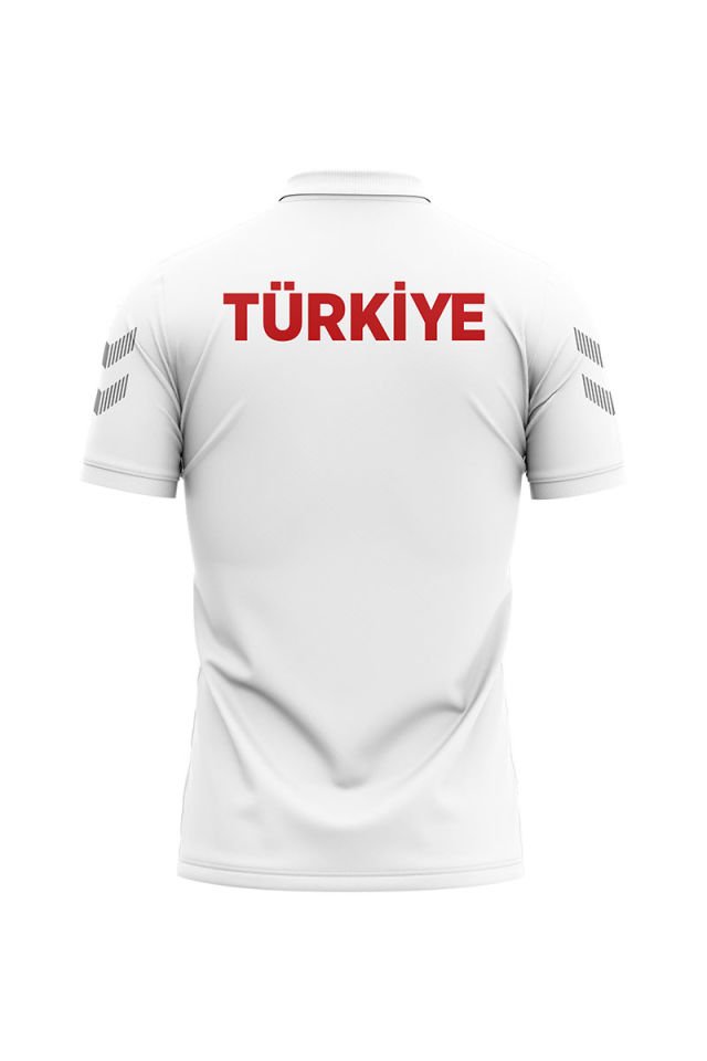 Armin Milli Takım Pamuklu Kamp Tişört Beyaz
