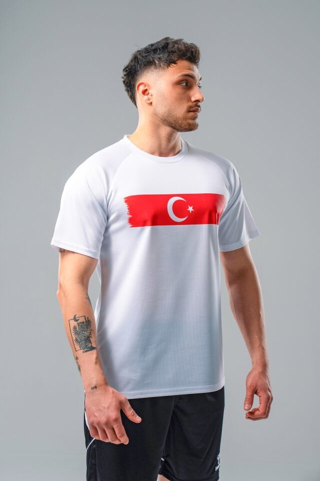 Milli Takım Dünya Kupası Tişört Beyaz
